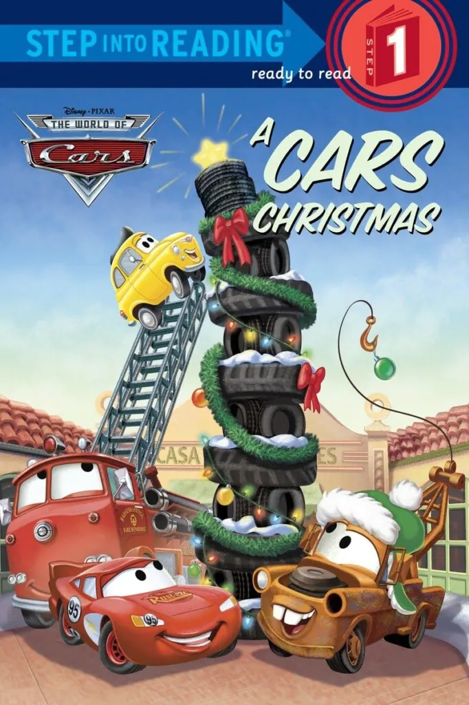 A Cars Christmas (Step Into Reading Level 1) book cover