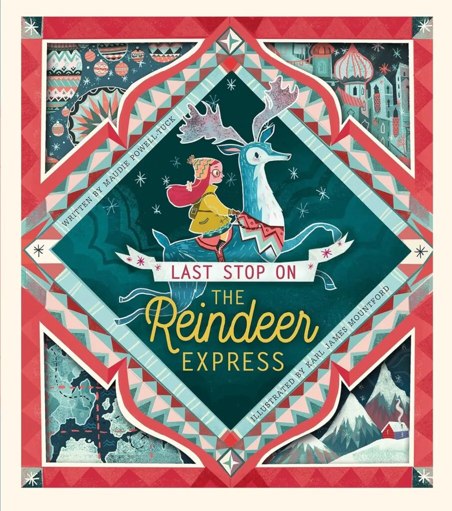 Last Stop on the Reindeer Express book cover