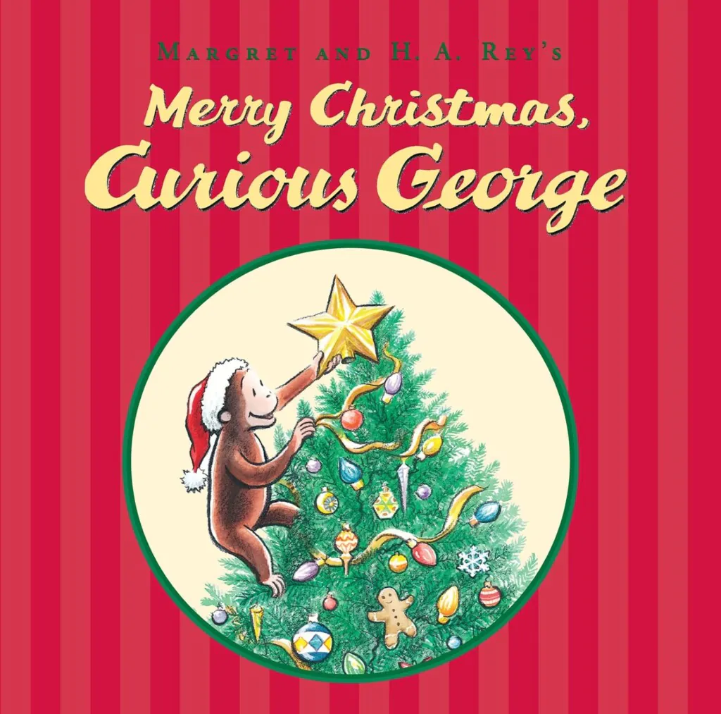 Merry Christmas, Curious George book cover