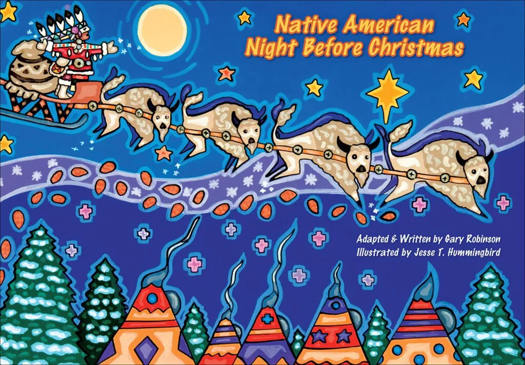 Native American Night Before Christmas book cover