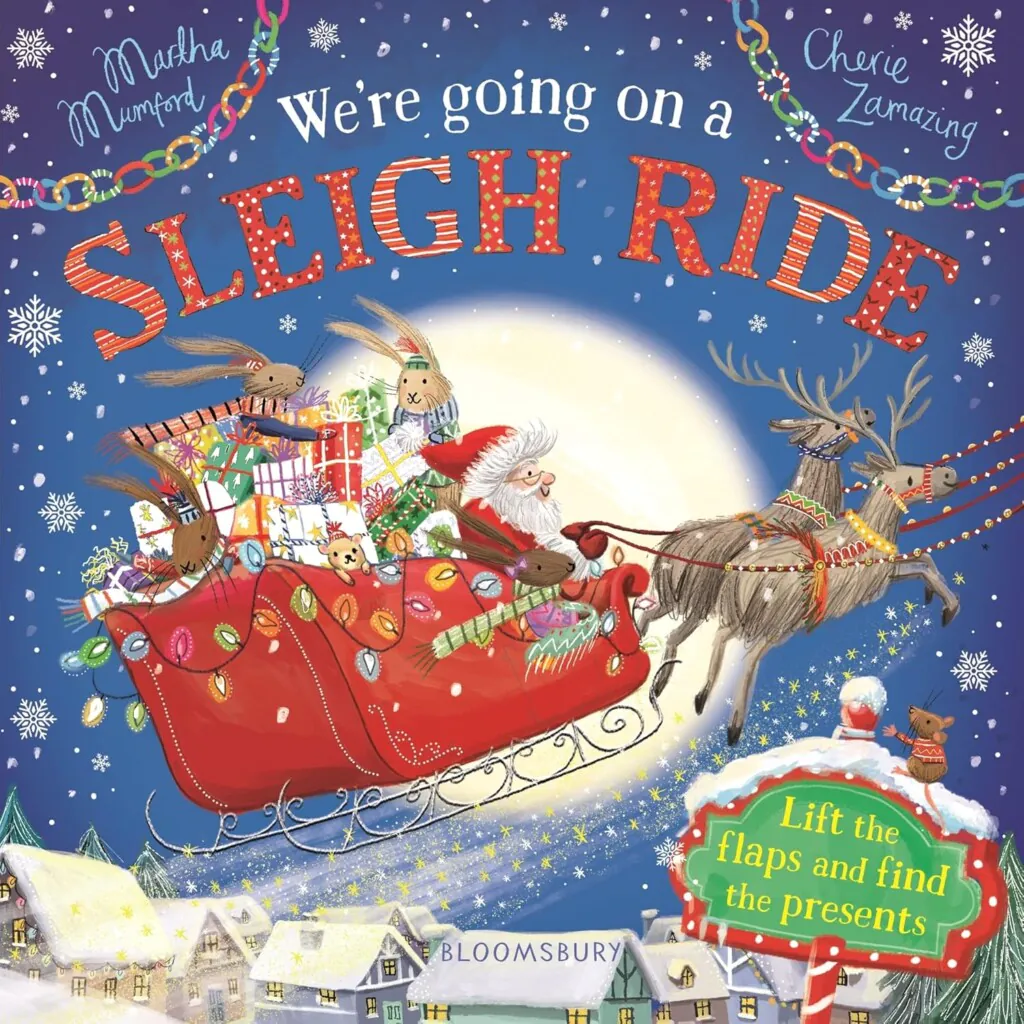 We're Going on a Sleigh Ride book cover