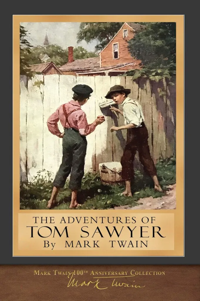 Adventures of Tom Sawyer book cover