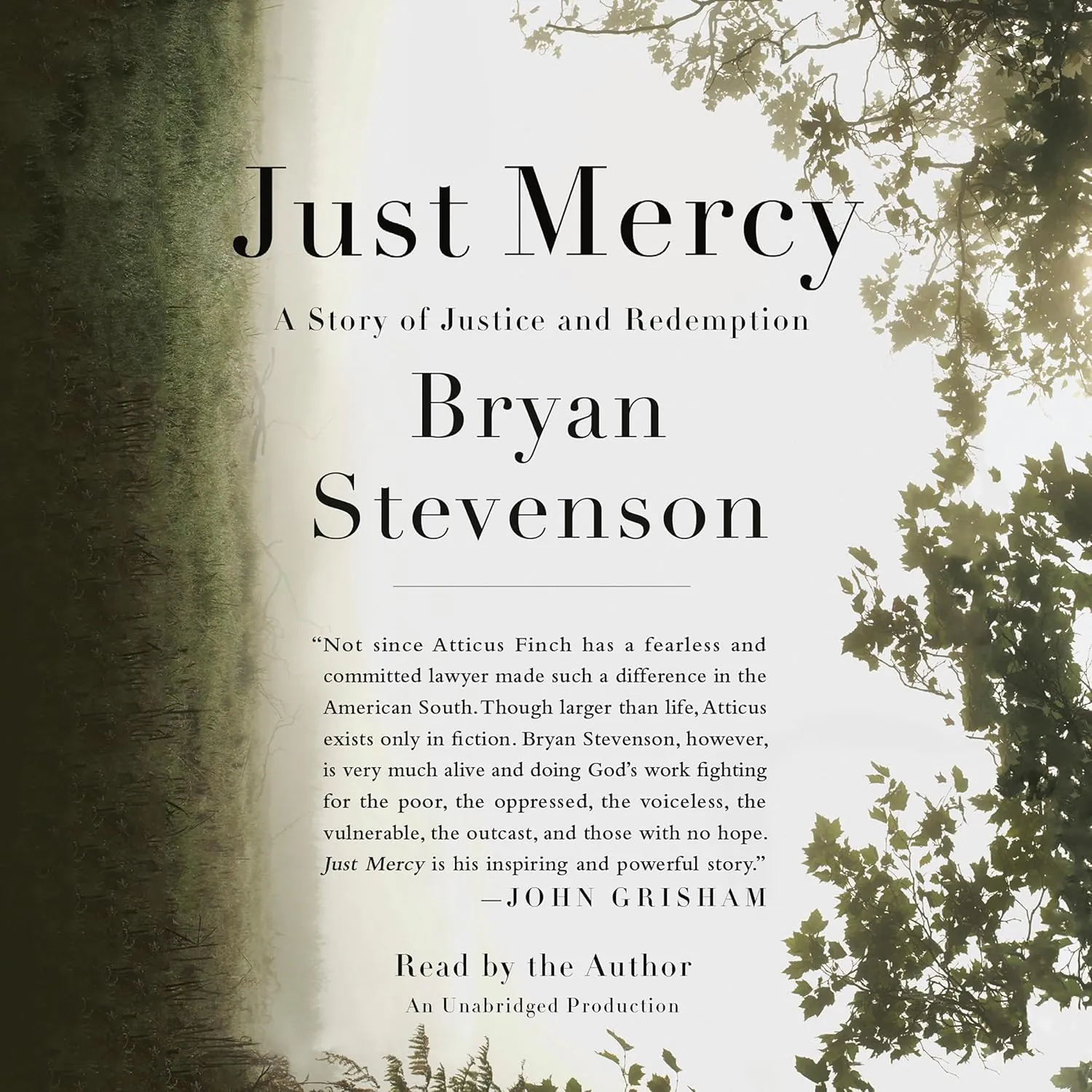 Just Mercy book cover