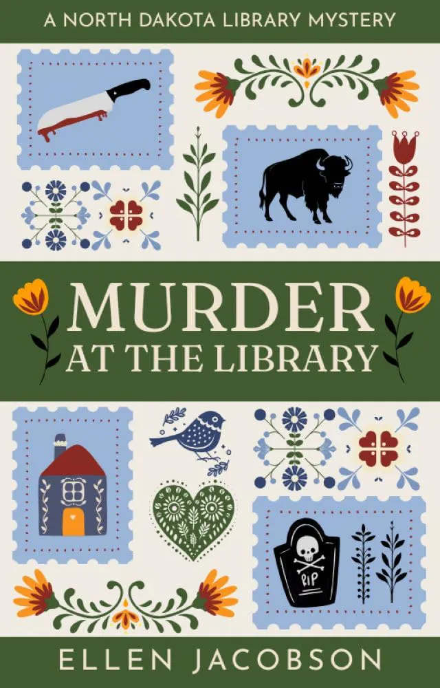 Murder at the Library book cover