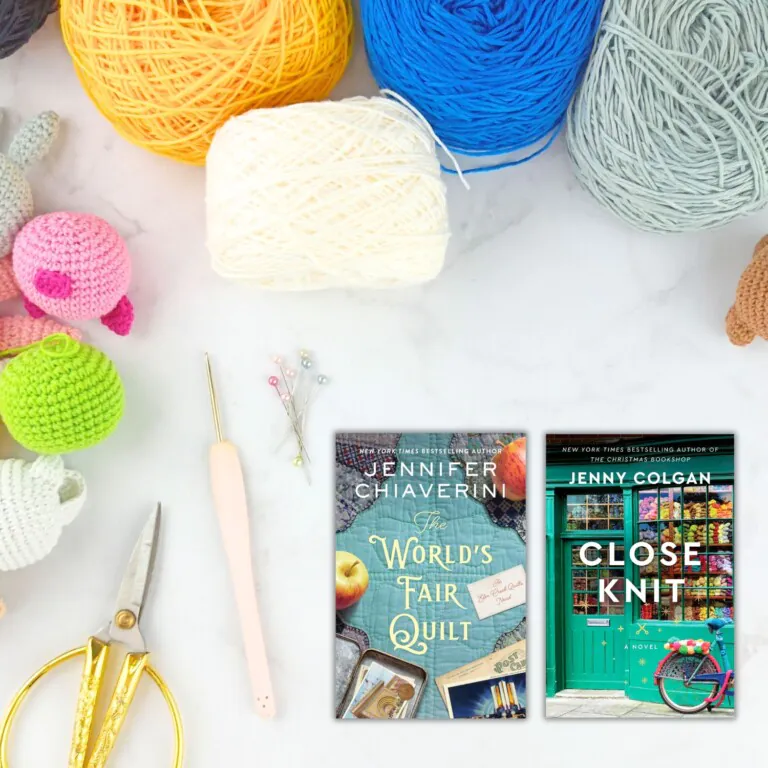 Novels About Quilting, Knitting, and Crocheting