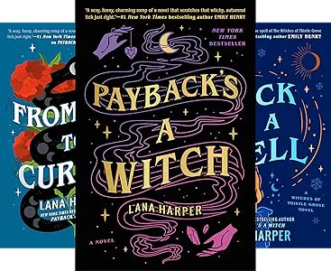 Covers of Three Books in the Witches of Thistle Grove series