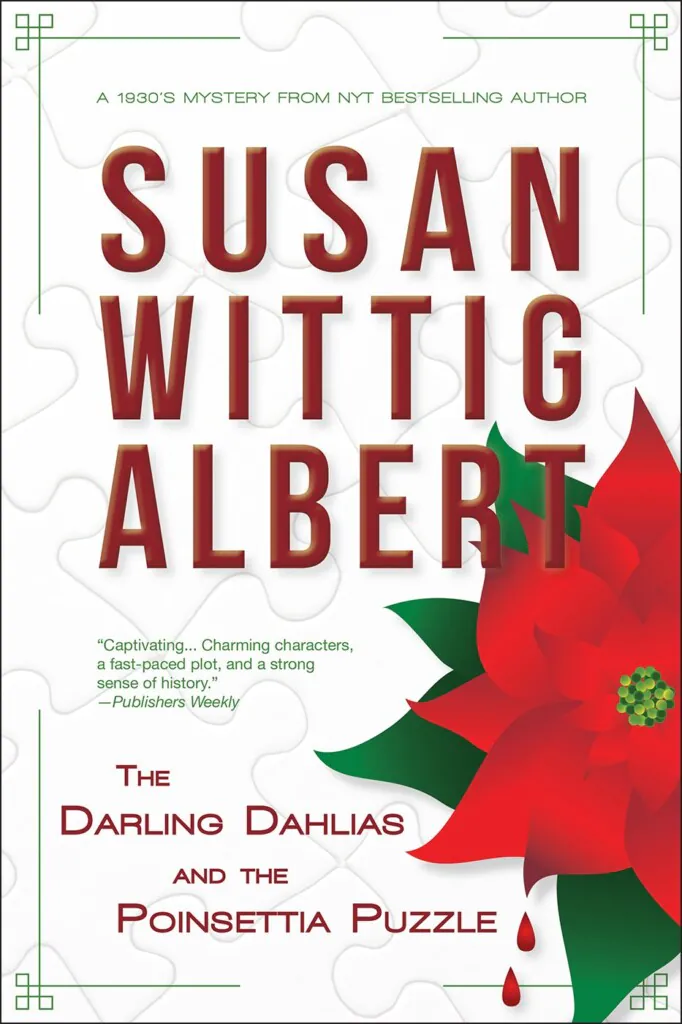 Darling Dahlias and the Poinsettia Puzzle book cover