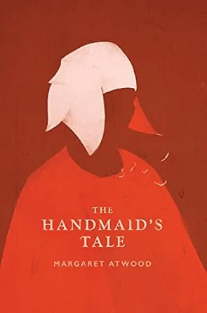 Red book cover of The Handmaid's Tale